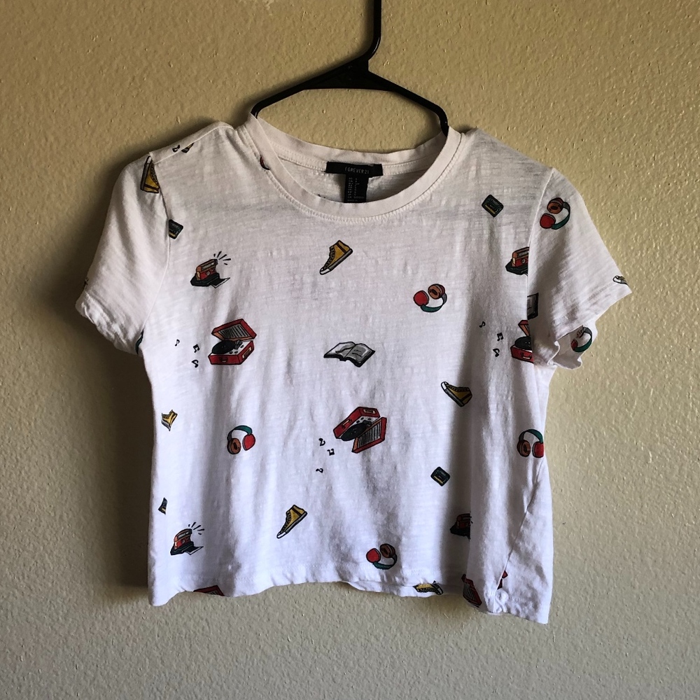 Cropped Tee, Forever21